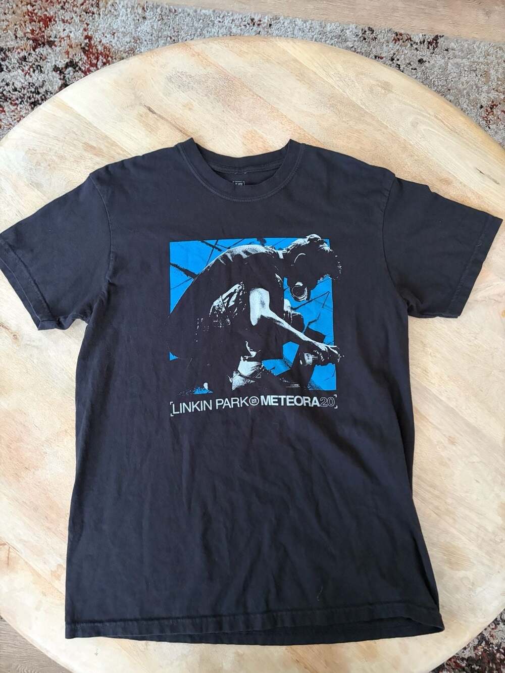 Linkin Park Meteora 20 20th Year Anniversary Black Graphic T-Shirt